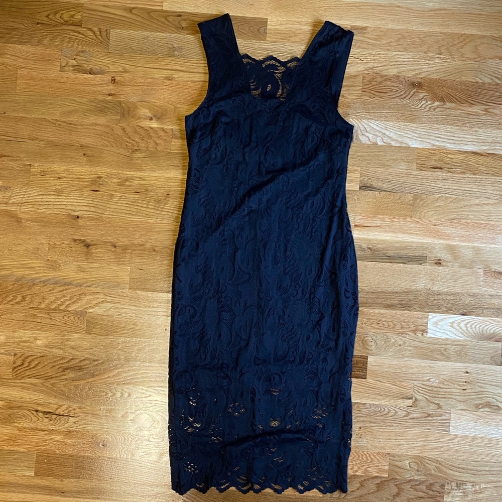 H&M Lace Overlay Dress